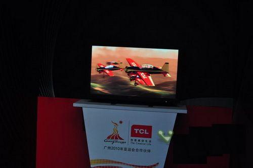 TCL 3D電視閃亮CEF，3D電視在2010真的“火”了