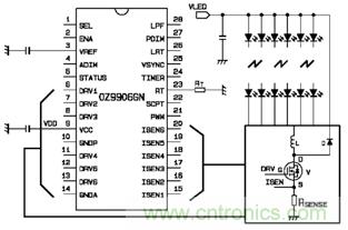 圖6：OZ9906 應用設計