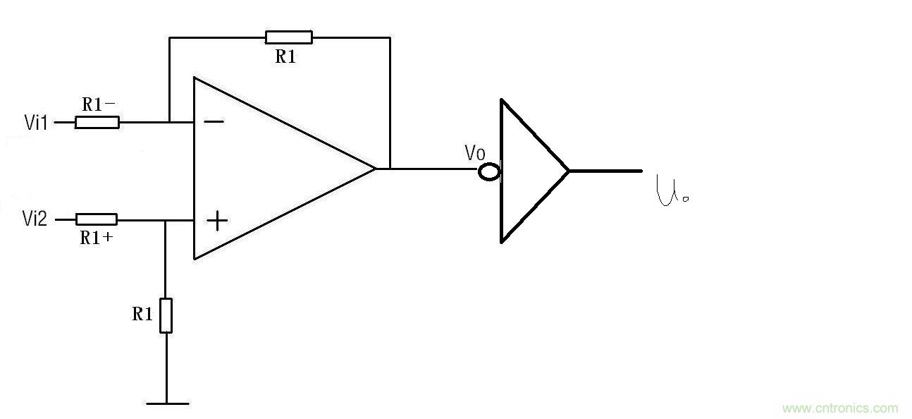 差動(dòng)放大電路，差動(dòng)放大電路圖