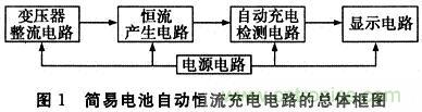 推薦：一款簡易電池自動恒流充電電路設(shè)計