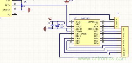 基于DAC902和DAC7621的DDS系統(tǒng)