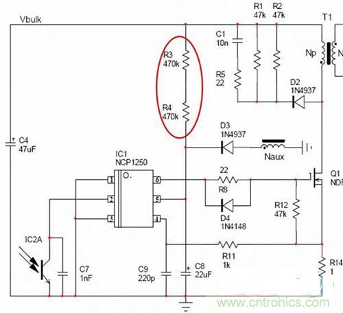 典型案例：開關(guān)電源連接VCC的啟動(dòng)方式對比分析