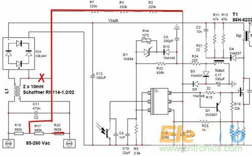 典型案例：開關(guān)電源連接VCC的啟動(dòng)方式對比分析