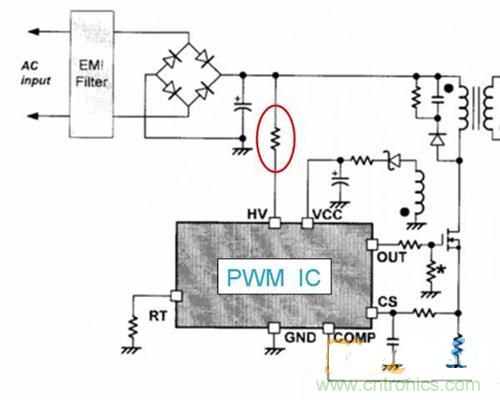 典型案例：開關(guān)電源連接VCC的啟動(dòng)方式對比分析