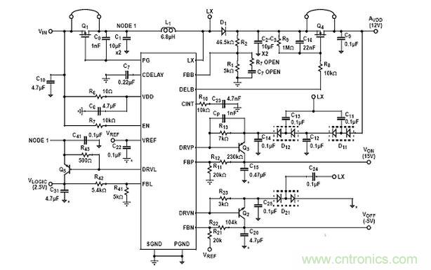 ISL78010應(yīng)用電路圖