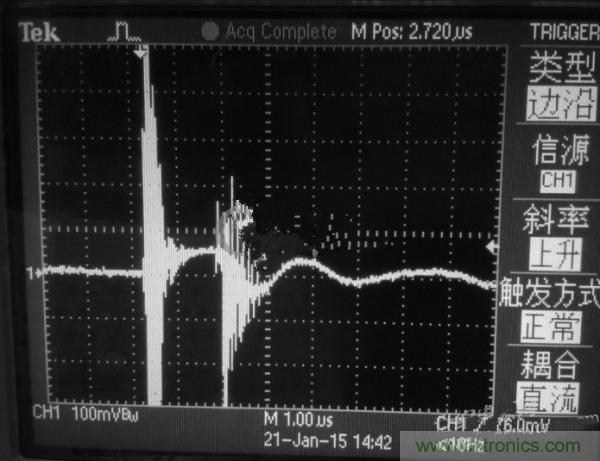 高人指點：反激初級電流波形異常如何解決？