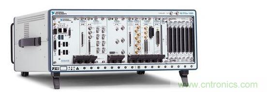 NI PXI Express機箱包含射頻分析儀和發(fā)生器、矢量網(wǎng)絡分析儀、開關、電源和嵌入式計算機