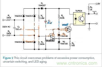 新一代LED光耦電路設(shè)計(jì)，改進(jìn)老化和能耗