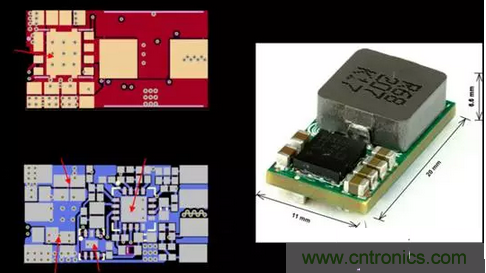 25A同步降壓型轉(zhuǎn)換器pcb布局和實施方案