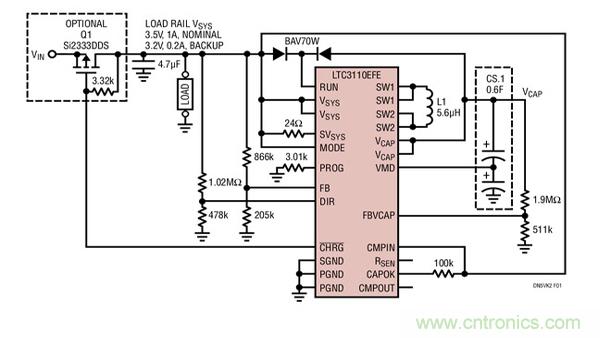 雙向 DC/DC 穩(wěn)壓器和超級電容器充電器設(shè)計要點