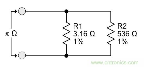 πΩ,1/(2π),eΩ等非標(biāo)準(zhǔn)電阻有哪些"妙用"？