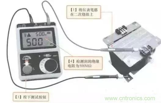 絕緣電阻測試方法、測試注意事項等內(nèi)容詳述