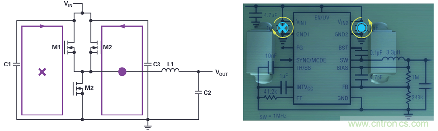 是否可以將低EMI電源安裝到擁擠的電路板上？