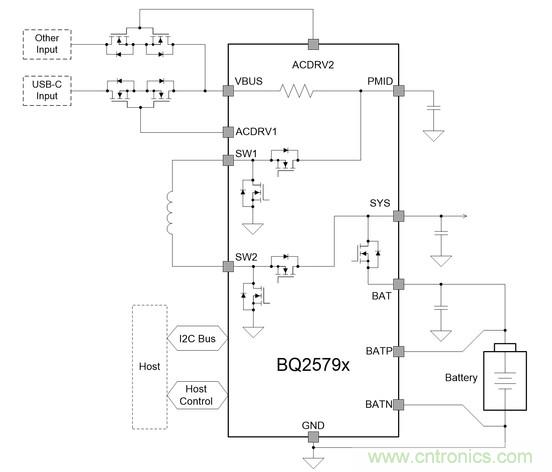 Buck-Boost集成電路提供更快的充電速度，更長的電池壽命