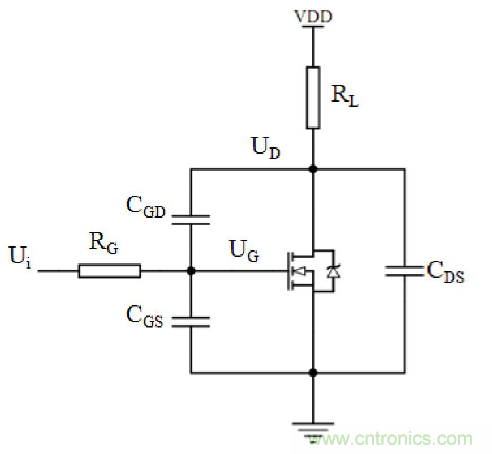 MOSFET的寄生電容是如何影響其開(kāi)關(guān)速度的？