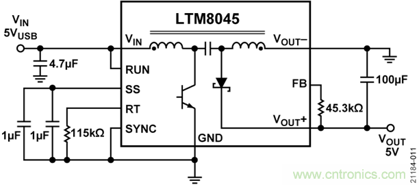 USB供電、915MHz ISM無線電頻段、具有過溫管理功能的1W功率放大器