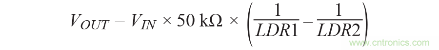 你有沒有試過用儀表放大器測量兩個光源的相對強(qiáng)度？