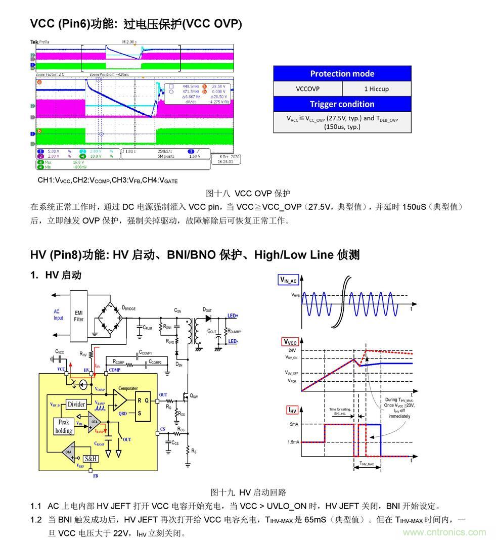 LD7841 PSR CV方案的照明作用