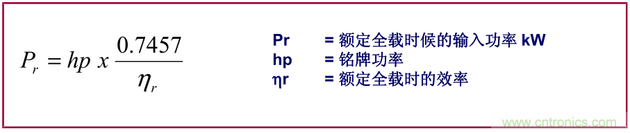 如何正確使用電機(jī)負(fù)載率？