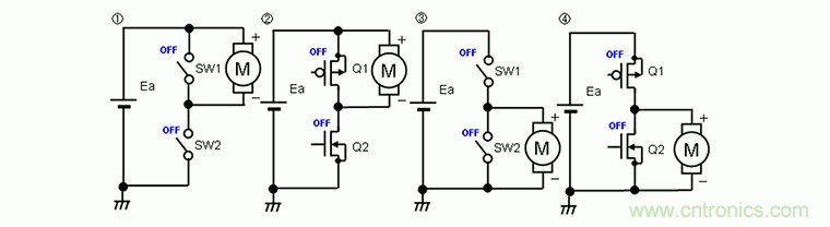單開關(guān)電路驅(qū)動、半橋電路驅(qū)動