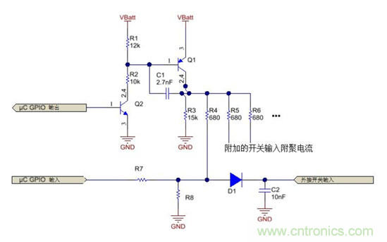 多開關(guān)檢測接口：為實(shí)現(xiàn)更小型、更高效設(shè)計(jì)集成化功能