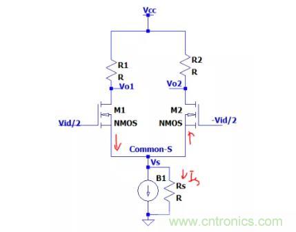 關(guān)于差分輸入電路和共模信號，差模信號關(guān)系的理解