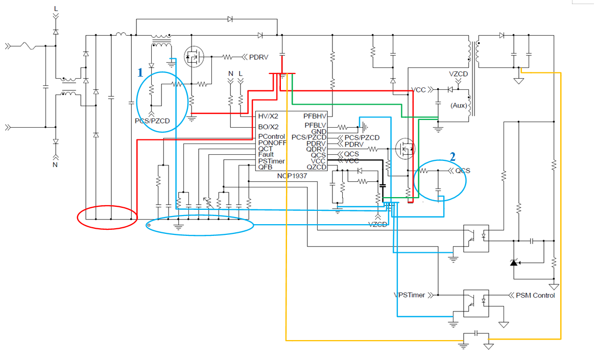 AC-DC控制器PCB布局指南