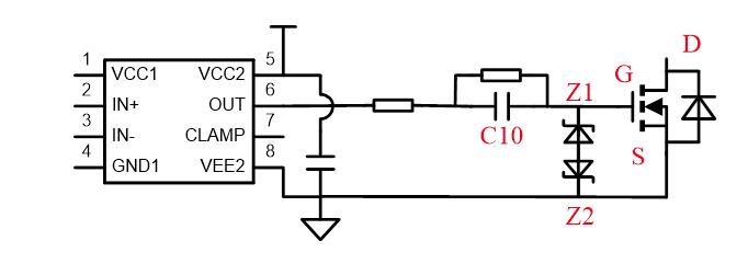 SiC MOSFET替代Si MOSFET,只有單電源正電壓時如何實現(xiàn)負壓？