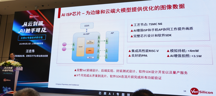 芯原汪志偉：芯原IP、平臺、軟件整套解決方案，助力AIGC算力進一步升級